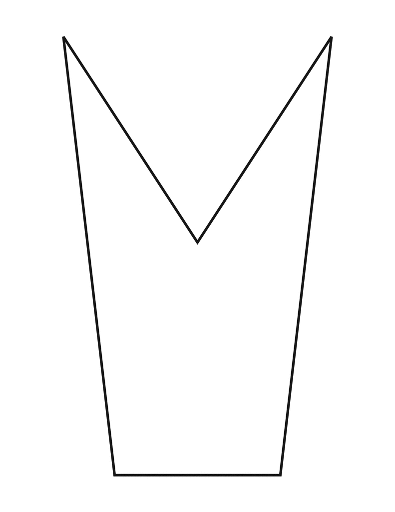 Irregular Concave Pentagon ClipArt ETC