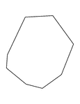 Illustration of an irregular convex octagon.