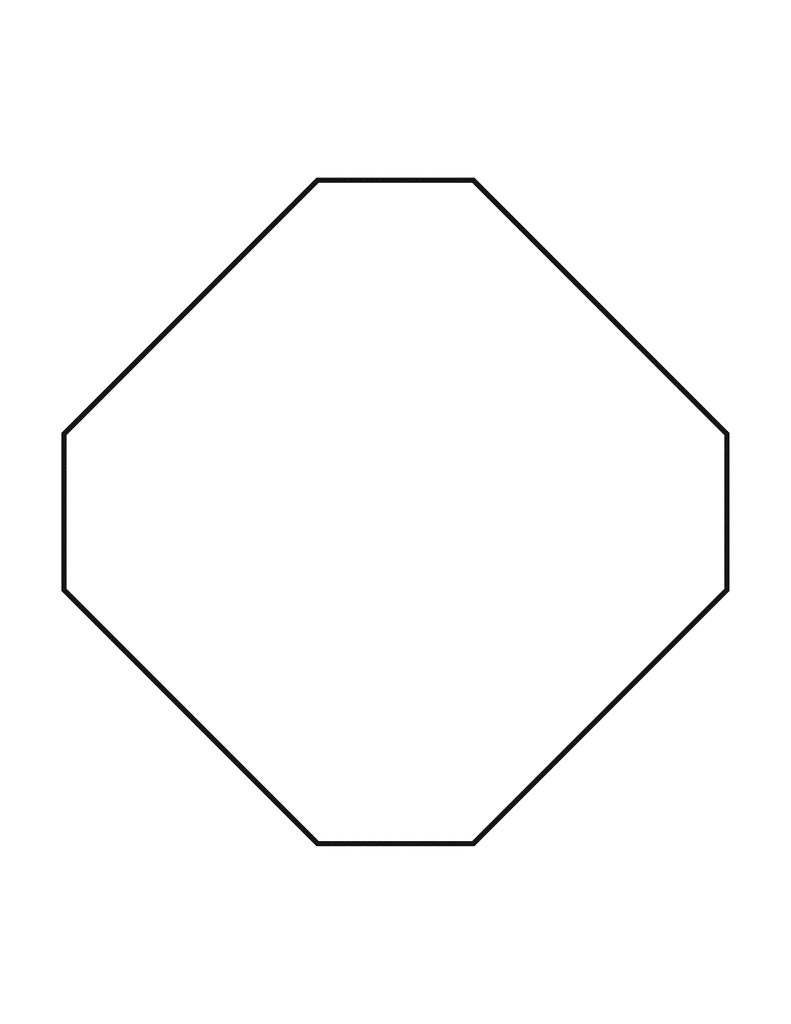 Irregular Convex Octagon