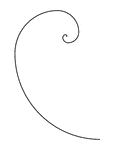 Illustration of spiral.
