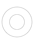 Illustration of two concentric circles.