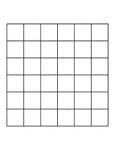 Illustration of a 6 by 6 grid.