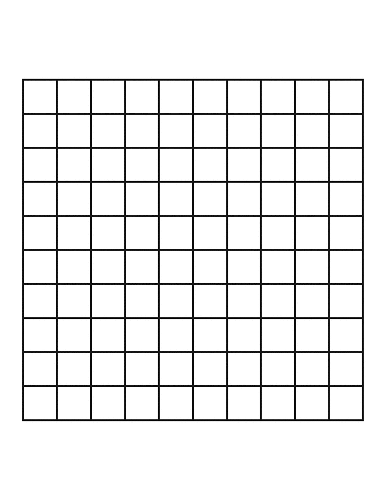grid paper 10x10