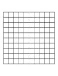 Illustration of a 10 by 10 grid.