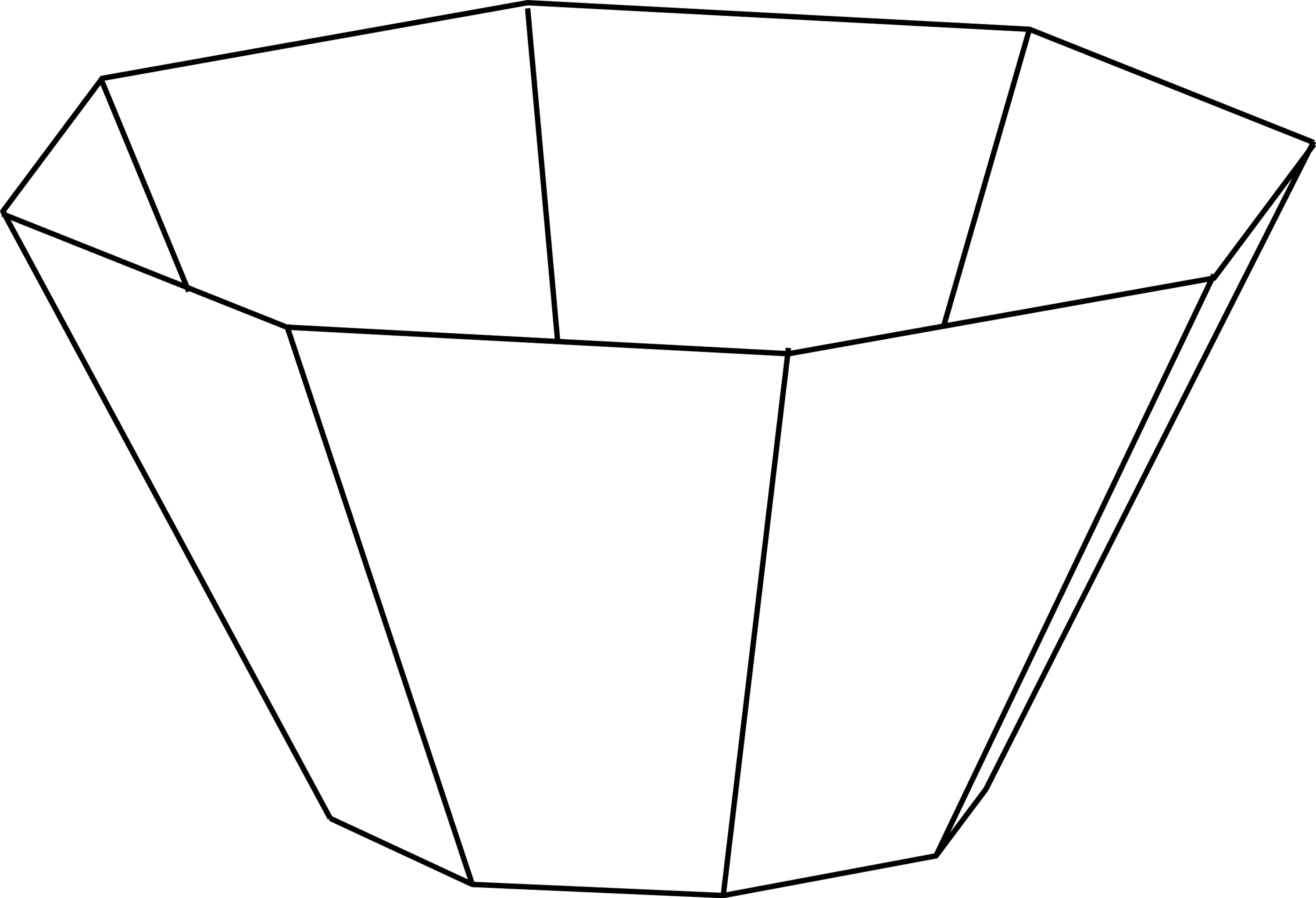 Frustum Of A Octagonal Pyramid | ClipArt ETC