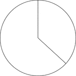 Illustration showing the golden angle. The golden angle is the smaller of two angles created by dividing the circumference of a circle according to the golden section. The ratio of the length of the larger arc to the smaller arc is equal to the ratio of the entire circumference to the larger arc. The golden angle is approximately 137.51&deg;.