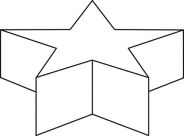 Star-Shaped Decagonal Prism | ClipArt ETC