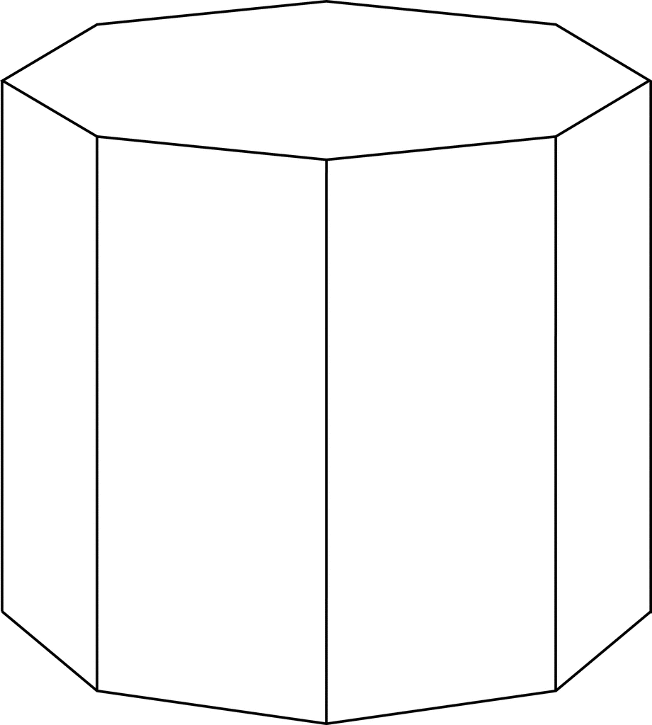 Правильная восьмиугольная Призма