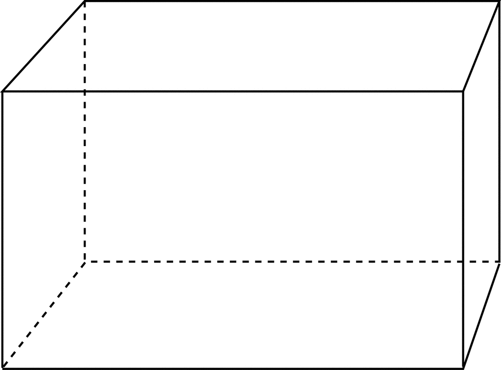 Right Rectangular Prism | ClipArt ETC For The Rectangular Solid In Geometry Figure 40