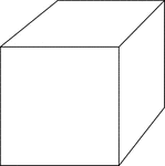 Illustration of a right rectangular prism. The bases are congruent rectangles and the opposite faces are congruent rectangles.