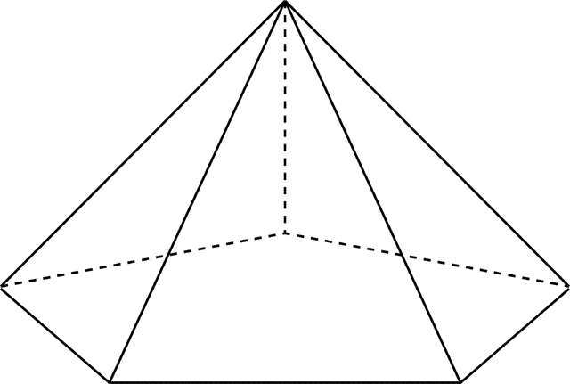 Pentagonal Pyramid ClipArt ETC