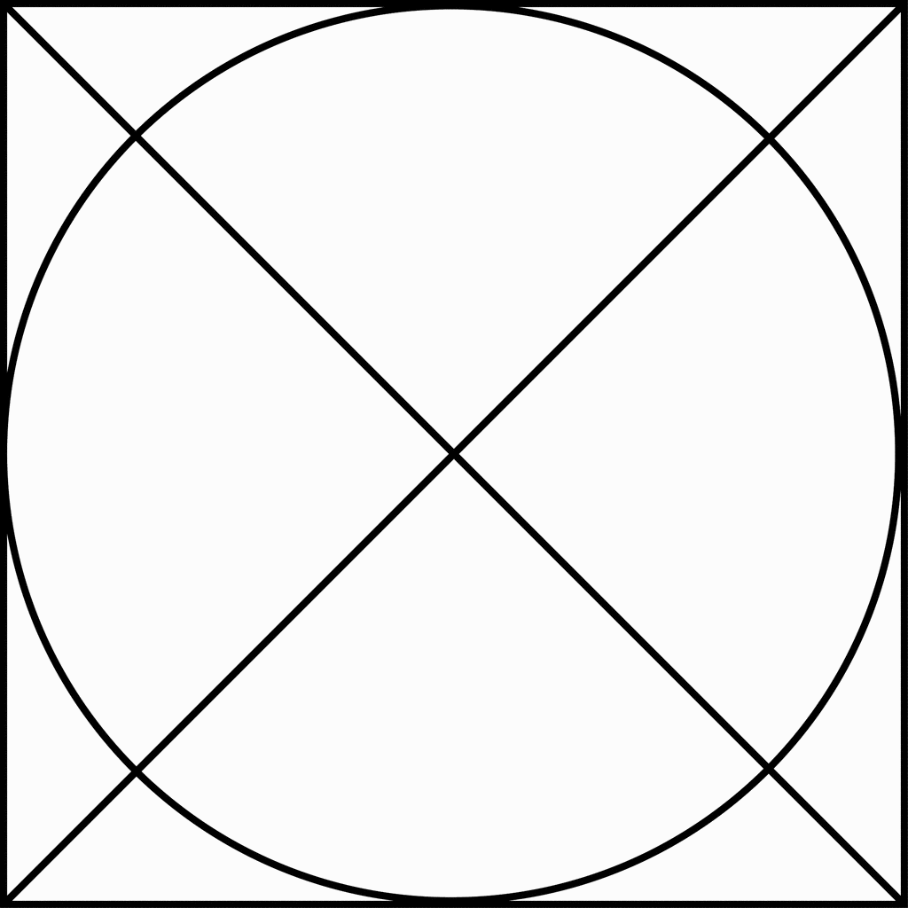 Square Circumscribed About A Circle ClipArt ETC