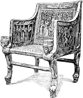 Armchair of Seti I | ClipArt ETC