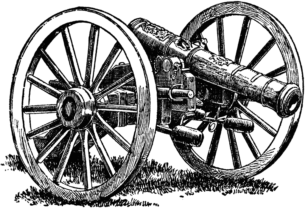War Cannon Clip Art