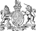 Coat of Arms, Great Britain and Ireland