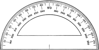 use military protractor