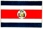 Costa Rica man-of-war flag.