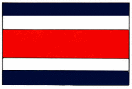 Costa Rica merchant flag.