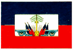 Haiti man-of-war flag.