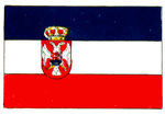 Yugoslavia man-of-war flag.