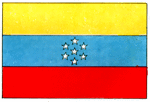 Venezuela man-of-war flag.