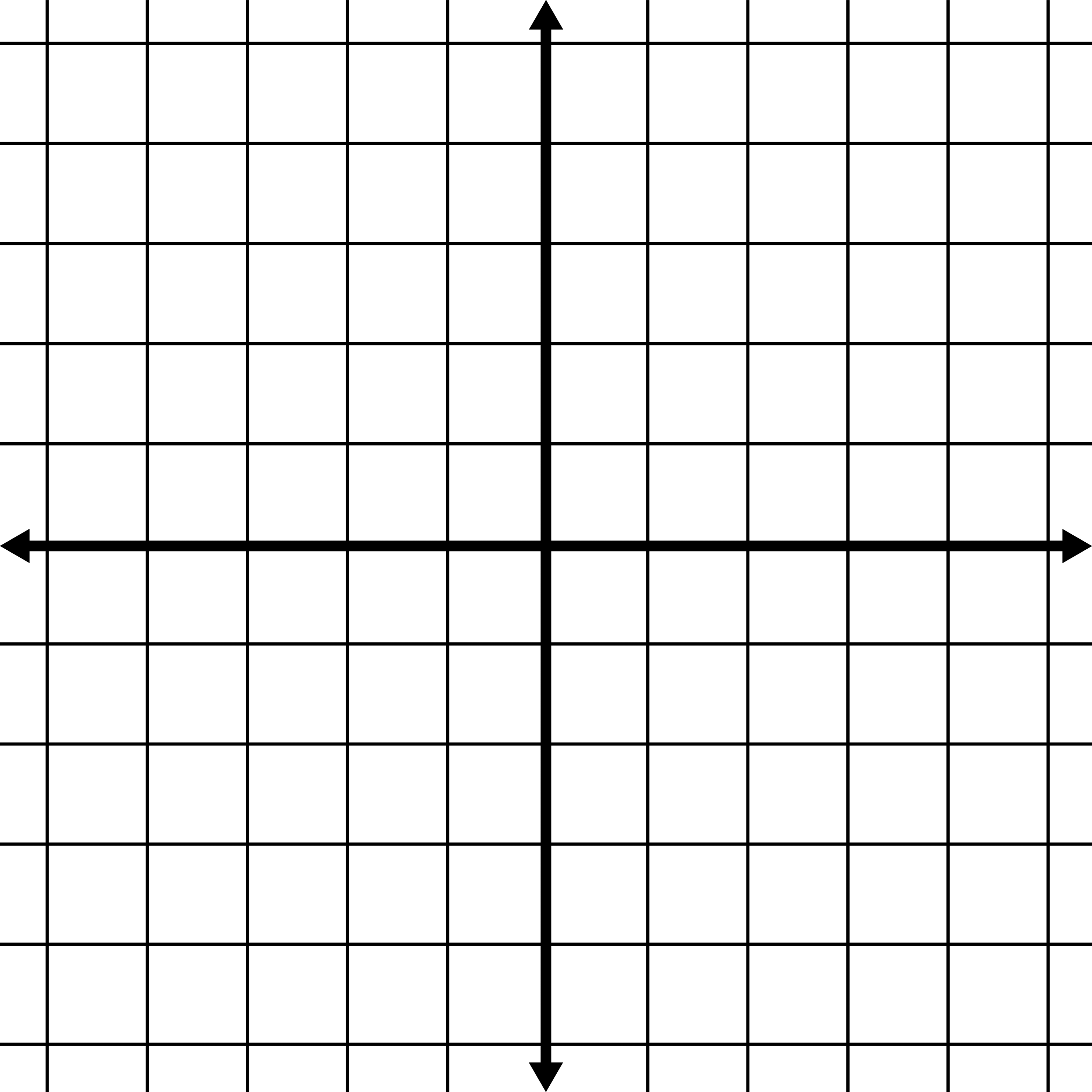 Art Worksheets Blank Coordinate Grid With Grid Lines Shown Clipart | My ...