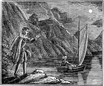 The Spectre's Voyage. "There is a part of the Lake of Geneva, between the city and the little village of Clase, which is called "The Spectre's Voyage," and across which neither entreaty nor remuneration will induce any boatman to convey passengers after a certain hour of the night."