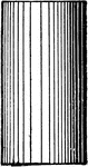 Illustration of a shaded vertical cylinder, viewed from the side.