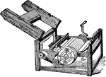 Invented by Eli Whitney, the cotton gin is a machine that quickly separates the cotton from the seeds.