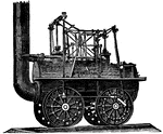 "George Stephenson is emphatically the engineer to whose intelligence and perseverance we owe the introduction of railroads into England, and consequently into the United States. It was at Killingworth Colliery that he constructed his first locomotive." -Lupton