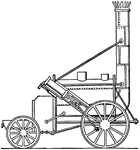 George Stephenson's locomotive, 'the rocket' was a great innovation towards the development of railroad engines.
