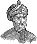 (570-632) Arabian prophet and founder of Islam.