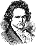 (1770-1827) German composer whose most famous works are his Fifth and Ninth symphonies and Moonlight Sonata.