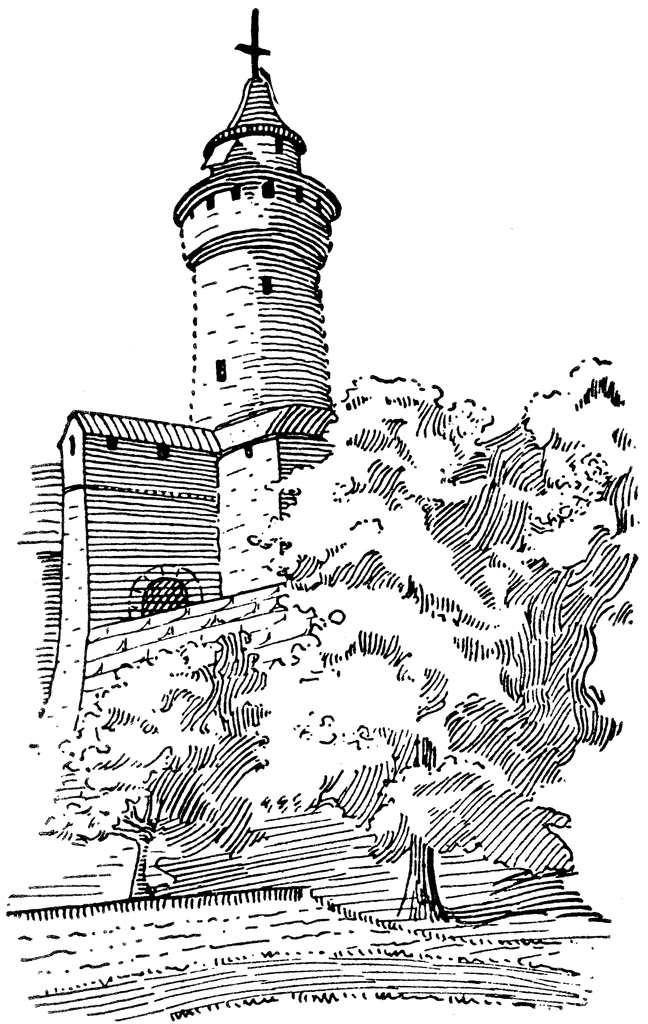 castle tower clipart