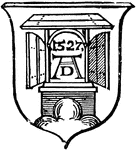 The coat of arms of Albrecht D&uuml;rer.