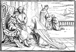 Joab's Artifice, from Hans Holbein's series of engravings known as his Bible Cuts.