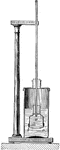 An instrument used to measure the force of the intermingling of two liquids of different densities, in close juxtaposition, but separated by a thin membranous tissue.
