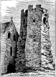 The lighthouse on the Eastern Heights still stands in the grounds of Dover Castle to 80 foot (24 m) high close to its original height, and has been adapted for use as the bell tower of the adjacent castle church of St Mary de Castro.