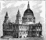 St Paul's Cathedral, is the Anglican cathedral on Ludgate Hill, in the City of London, and the seat of the Bishop of London. The cathedral sits on the edge of London's oldest region, the City, which originated as a Roman trading post along the edge of the River Thames.