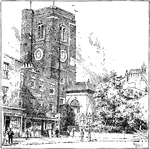 Formerly it was the parish church of Chelsea when it was a village, before it was engulfed by London. The building originally consisted of a 13th century chancel with chapels to the north and south (c.1325) and a nave and tower built in 1670.