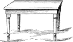 An illustration of a table.