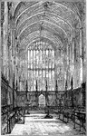 Henry VI planned a university counterpart to Eton College, the chapel being the only portion that was built. The Chapel features the world's largest fan vault, stained glass windows, and the painting The Adoration of the Magi by Rubens, originally painted in 1634 for the Convent of the White Nuns at Louvain in Belgium.