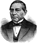 Benito Pablo Juárez García (1872) was a Zapotec Amerindian who served five terms (1858-1861 as interim), (1861-1865), (1865-1867), (1867-1871), and (1871-1872), as President of Mexico. For resisting the French occupation, overthrowing the Empire, and restoring the Republic, as well as for his efforts to modernize the country, Juárez is often regarded as Mexico's greatest and most beloved leader. Juárez gained power only after receiving considerable US support in money and weapons, provided because the Second Empire was not amenable to US interests. As the first Mexican leader who did not have a military background, Benito Juárez was also the first full-blooded indigenous national to serve as President of Mexico and to lead a country in the Western Hemisphere in over 300 years.