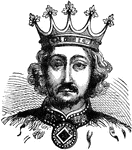 Richard II (6 January 1367 &ndash; ca. 14 February 1400) was King of England from 1377 until he was deposed in 1399. Richard, a son of Edward, the Black Prince, was born in 1367, during the reign of his grandfather, Edward III. Richard became second in line to the throne when his older brother Edward of Angoul&ecirc;me died, and heir apparent when his father died in 1376. With Edward III's death the following year, Richard succeeded to the throne at the age of ten.