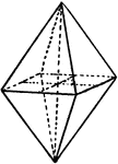 Illustration showing a tetragonal deuteropyramid.
