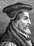 Hugh Latimer (c. 1485-October 16, 1555) was the bishop of Worcester, and by his death he became a famous martyr among Protestants and the Church of England. From around 14 years of age he started to attend Peterhouse, Cambridge, and was known as a good student. After receiving his academic degrees and being ordained, he developed a reputation as a very zealous Roman Catholic. At first he opposed the Lutheran opinion of his day, but his views changed after meeting the clergyman Thomas Bilney.