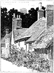 An illustration of a row of houses.