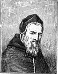 Pope Sixtus V (December 13, 1521 &ndash; August 27, 1590), born Felice Peretti di Montalto, was Pope from 1585 to 1590. The subsequent administrative system of the Church owed much to Sixtus V. He limited the College of Cardinals to seventy; and doubled the number of the congregations, and enlarged their functions, assigning to them the principal role in the transaction of business (1588). He regarded the Jesuits with disfavour and suspicion. He meditated radical changes in their constitution, but death prevented the execution of his purpose. In 1589 was begun a revision of the Vulgate, the so-called Editio Sixtina.