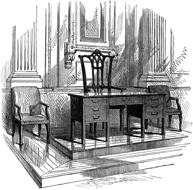 Table and Chair Used at the Signing of the Declaration of Independence