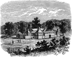 Fort Washington was a fort in the early history of Cincinnati, Ohio and was used by General Josiah Harmar.